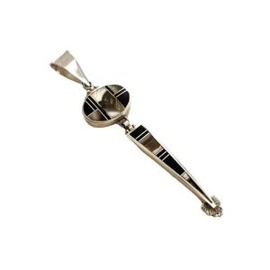 Navajo Allen Barney  Sterling Silver pendant